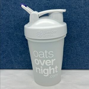 Oats Over Night Blender Bottle Shaker Cup EUC